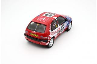 CITROËN SAXO VTS Sébastien Loeb RALLY RAC 2000 OttO mobile 1:18 Resinemodell (Türen, Motorhaube... nicht zu öffnen!)